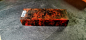 Preview: Orange-schwarz stabilisierte Maserbirke (OR.B.4)