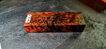Orange-schwarz stabilisierte Maserbirke (OR.B.1)