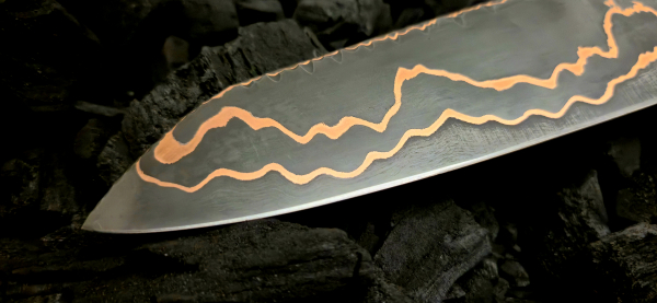 Kupferdamast 3x40mm